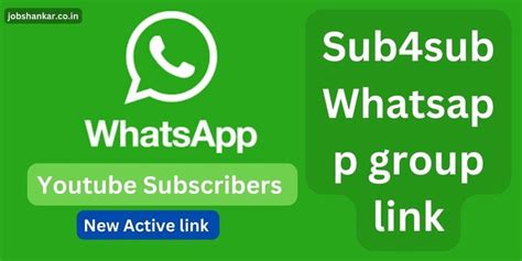 youtube subscribers whatsapp group|youtube sub 4 whatsapp group.